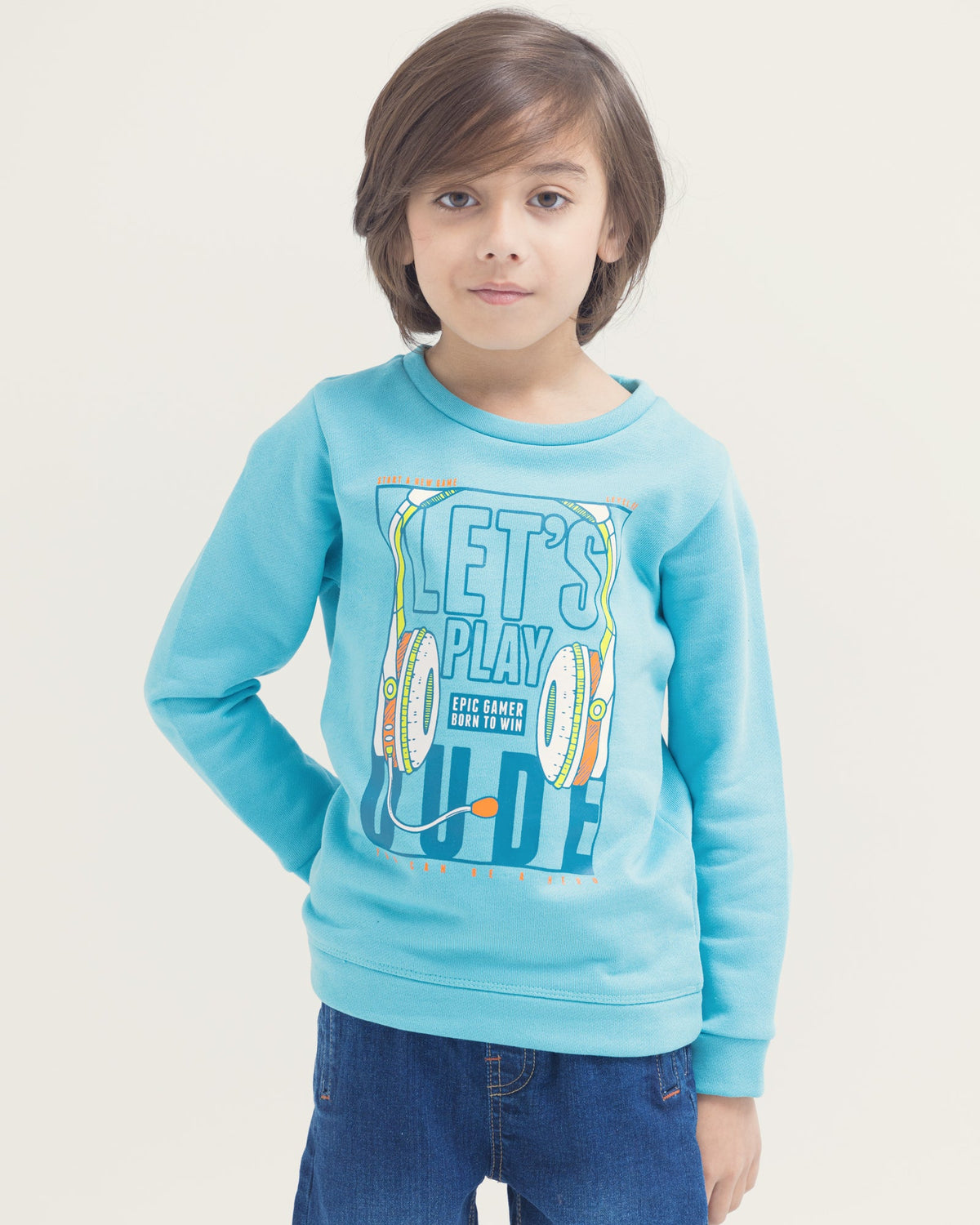 Boys Fashion Sweatshirt - Engine - Buy Now