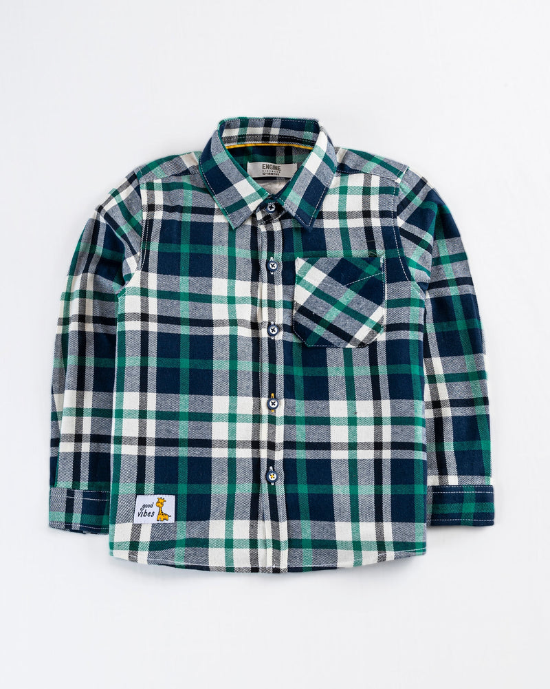Boys Casual Shirt - Engine - Buy Now