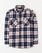 Boys Dark-Navy Color Flannel Long Sleeve Check Causal Shirt For BOYS - ENGINE