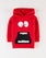 Boys Red Color Fleece Fashion Hoodies Upper For BOYS - ENGINE