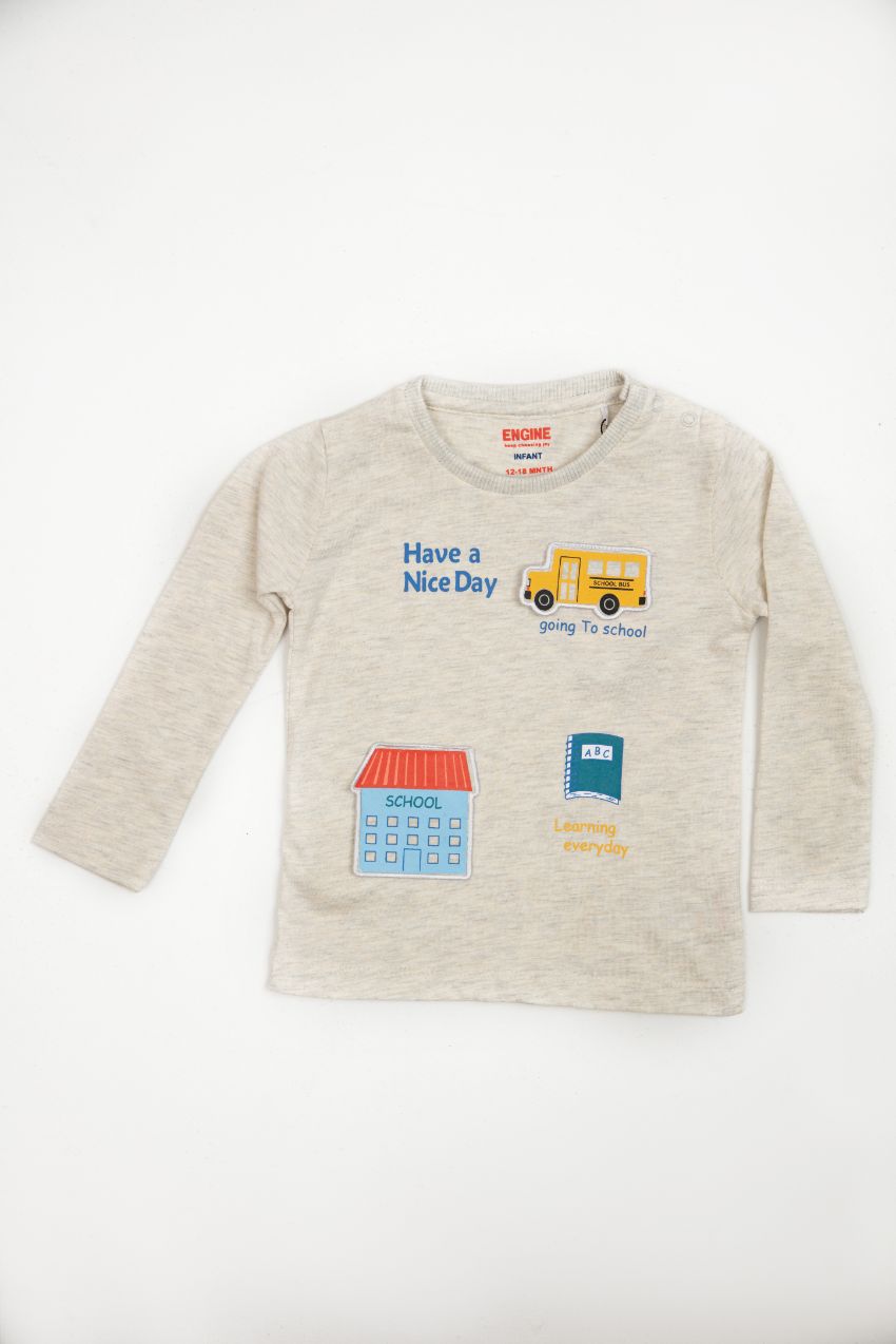 Graphic Tee For Baby Boy For BOYS - ENGINE