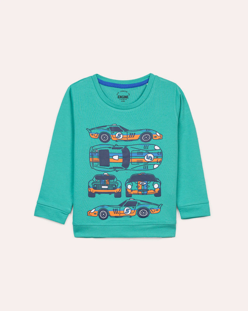 Boys Fashion Sweatshirt - Engine - Buy Now