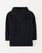 Girls Black Color Lycra Jersey Mock Neck Knit Top For GIRLS - ENGINE