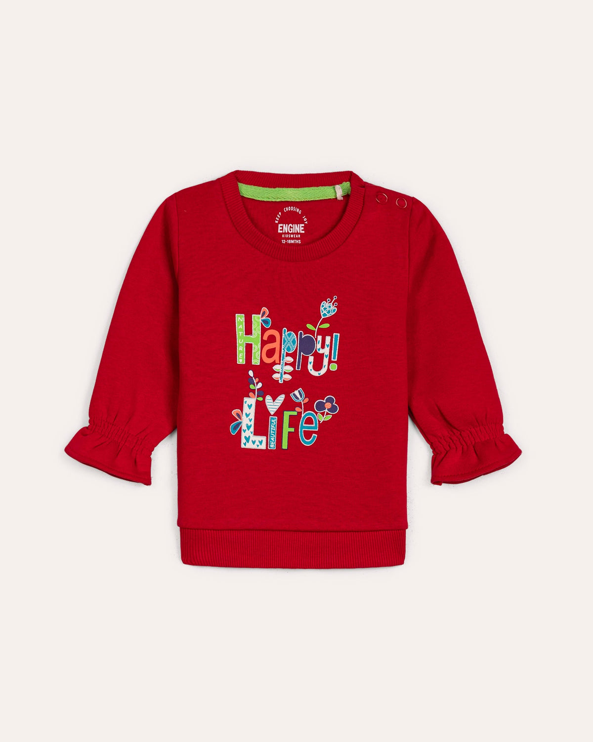 Girls Fashion Sweatshirt - Engine - Buy Now