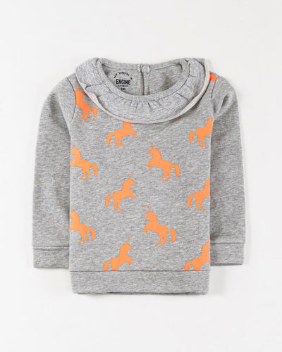 Girls Fashion Sweatshirt