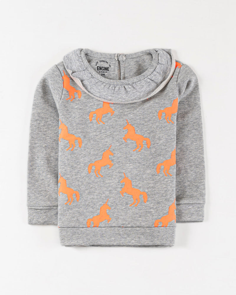 Girls Fashion Sweatshirt - Engine - Buy Now