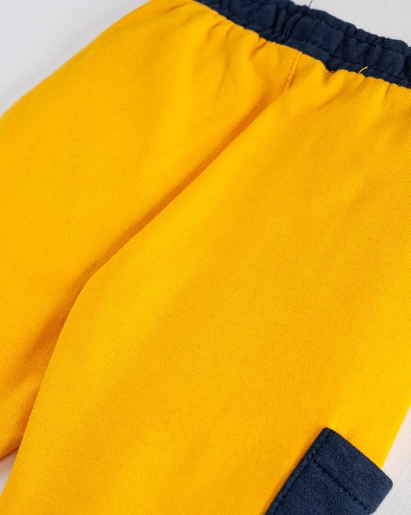 Boys Yellow Color Jogger Trouser - Engine - Buy Now