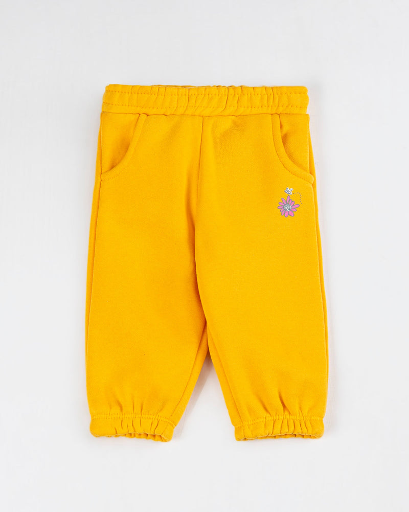 Baby Boys Yellow Color Jogger Trouser - Engine - Buy Now