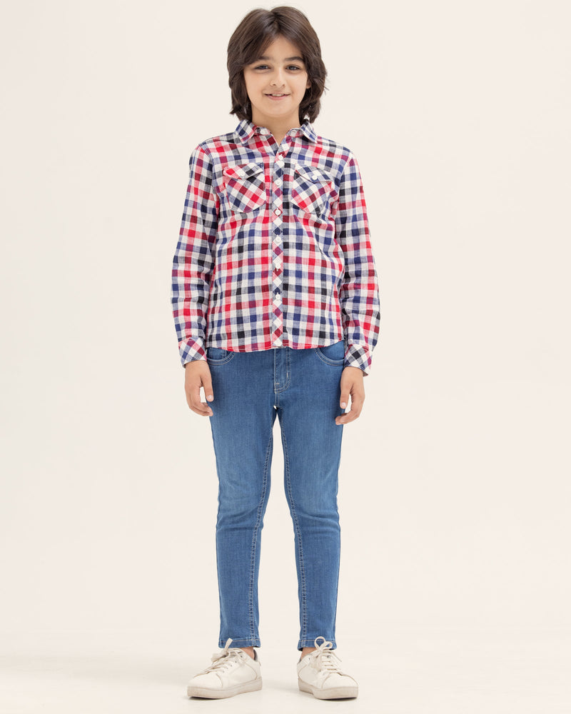 Boys Casual Shirt - Engine - Buy Now