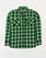 Boys Green Color Flannel Long Sleeve Check Causal Shirt For BOYS - ENGINE