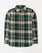 Boys Green Color Flannel Long Sleeve Check Causal Shirt For BOYS - ENGINE