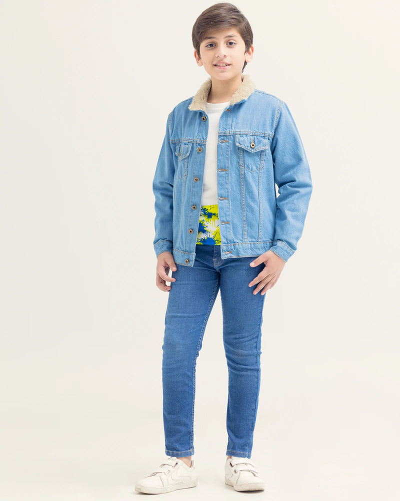 Boys Denim Jacket - Engine - Buy Now