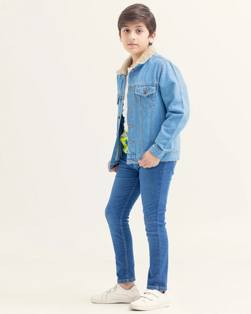 Boys Denim Jacket - Engine - Buy Now