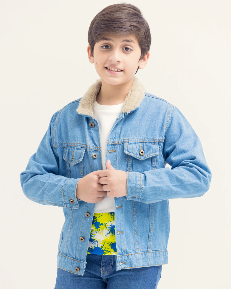 Boys Denim Jacket - Engine - Buy Now