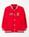 Boys Red Color Softshell Varsity Jacket For BOYS - ENGINE