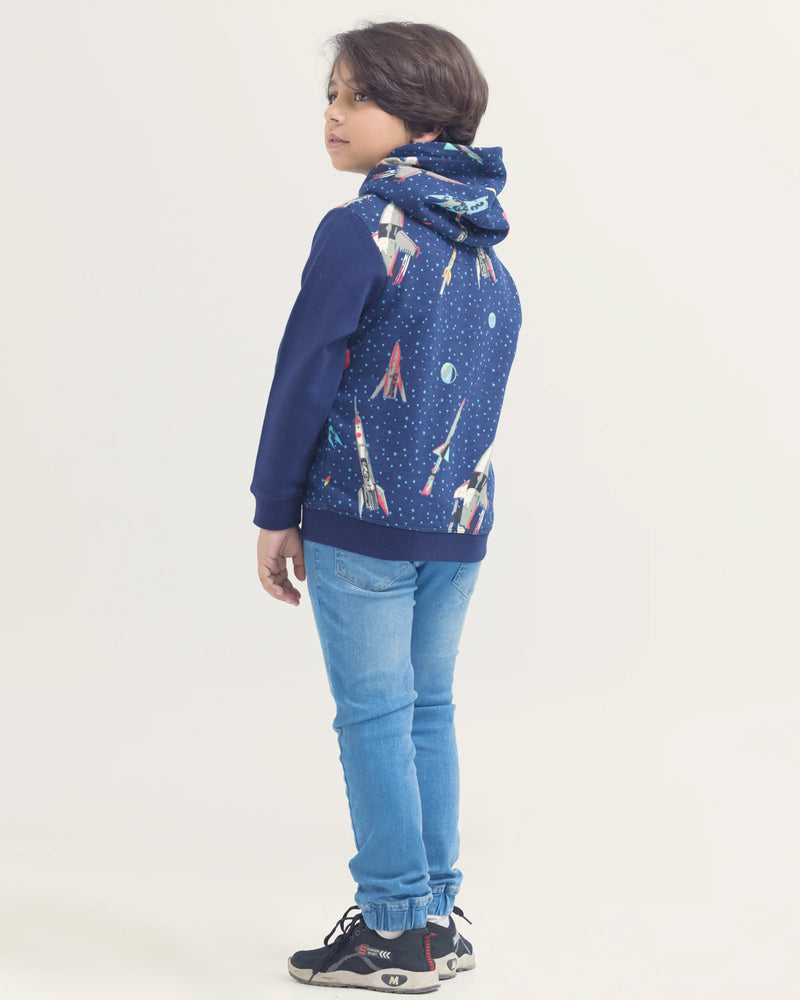 Boys Fashion Zipper Thru Upper - Engine - Buy Now