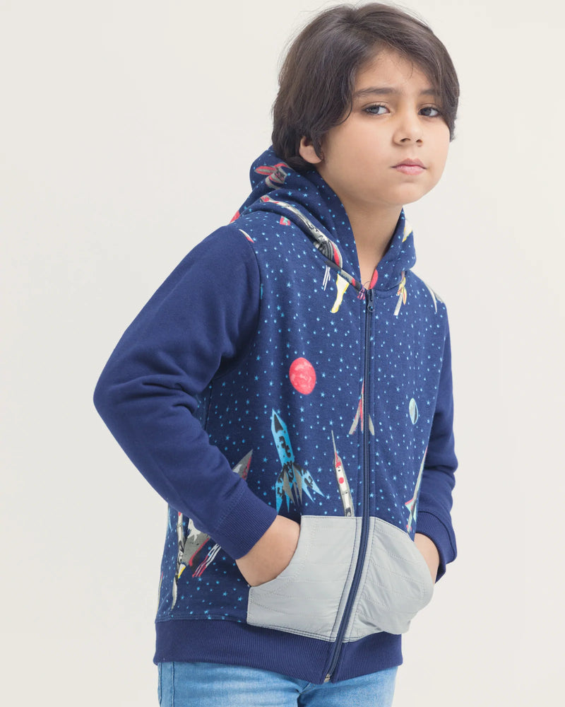 Boys Fashion Zipper Thru Upper - Engine - Buy Now