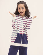 Girls Fashion Zipper Hoodie - Engine - Buy Now