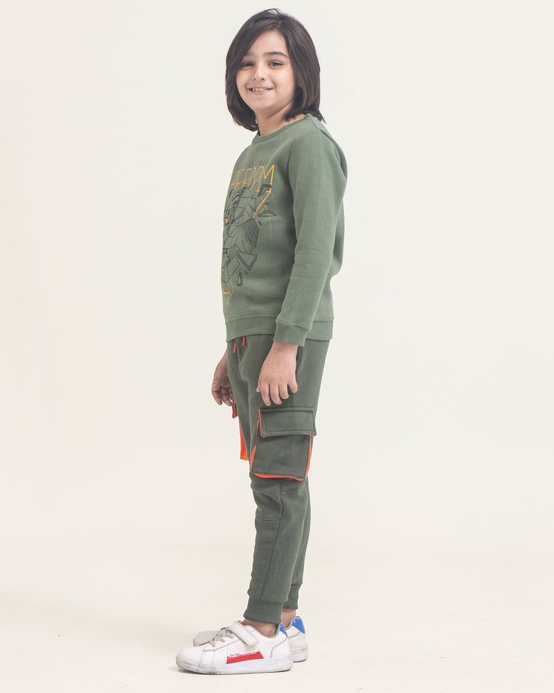 Boys Fashion Sweatshirt - Engine - Buy Now