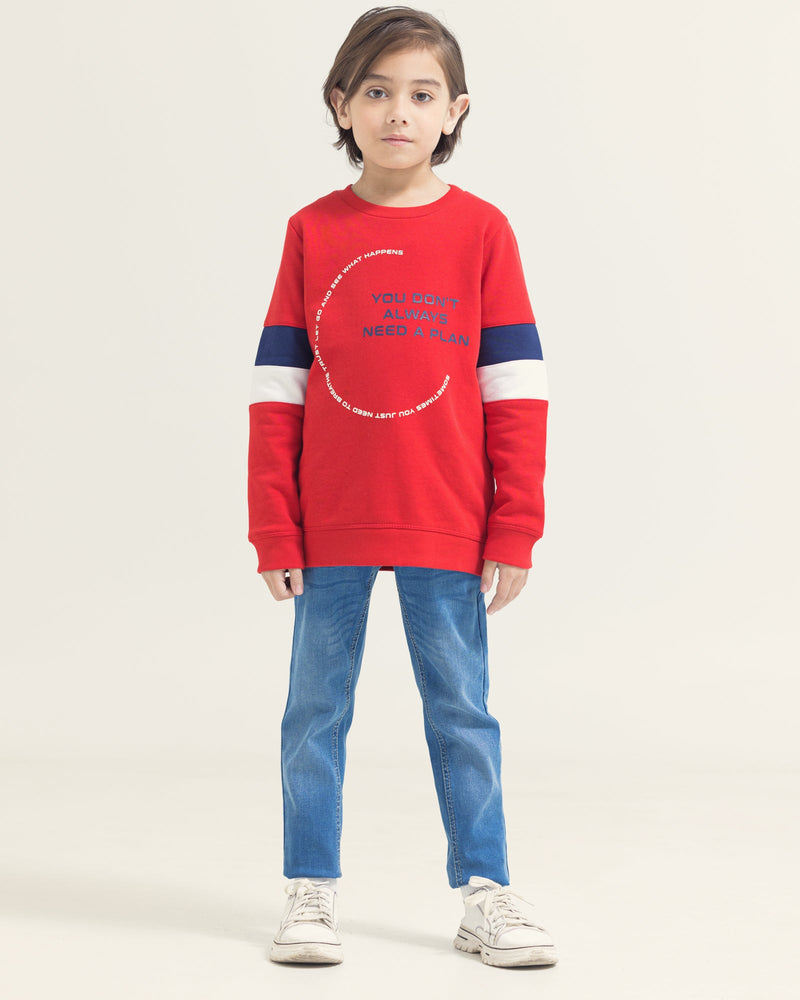 Boys Fashion Sweatshirt - Engine - Buy Now