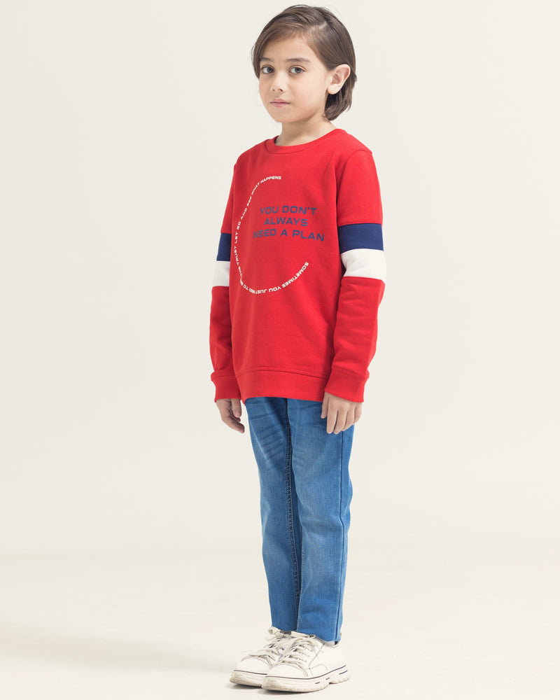 Boys Fashion Sweatshirt - Engine - Buy Now