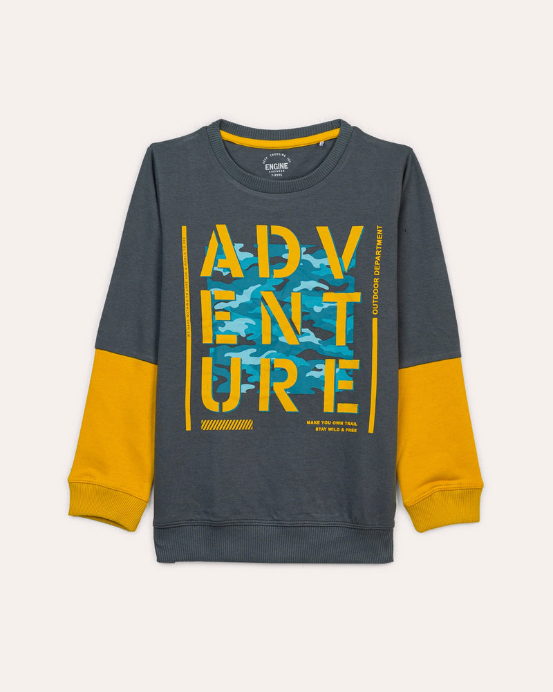 Boys Fashion Sweatshirt - Engine - Buy Now