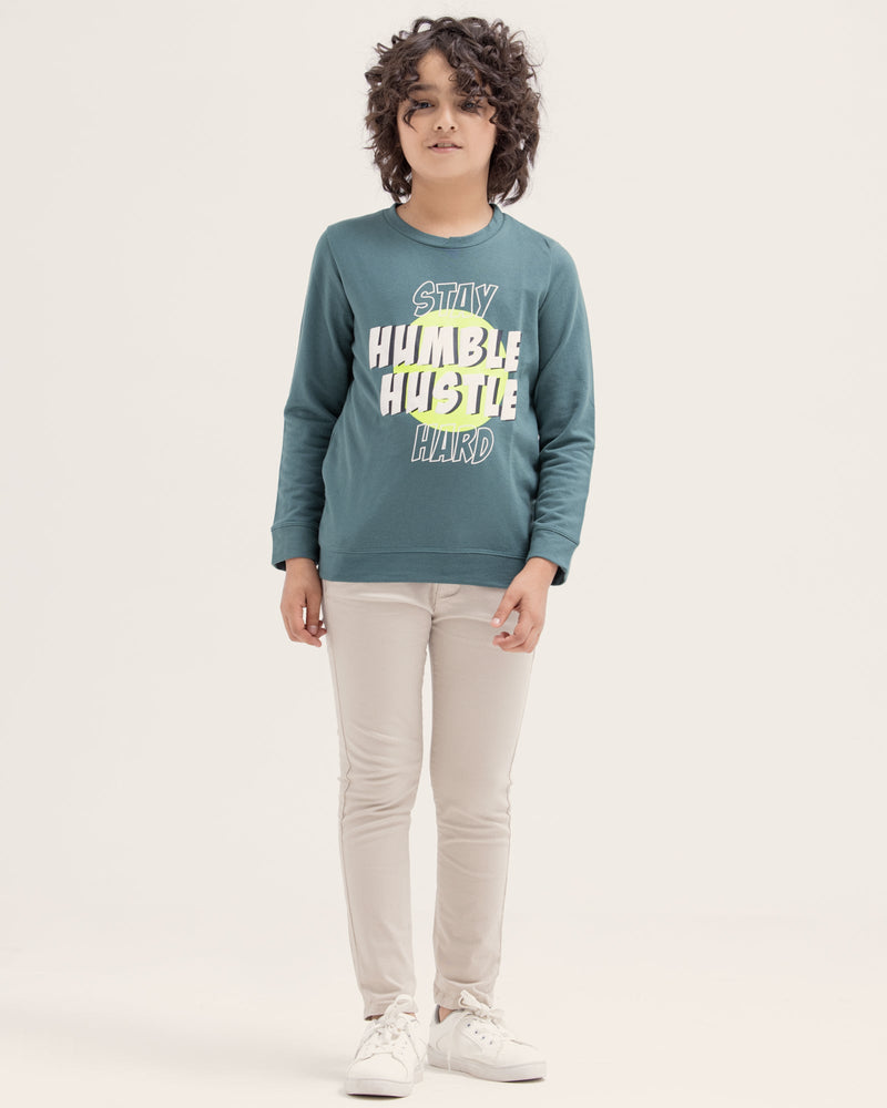 Boys Fashion Sweatshirt - Engine - Buy Now