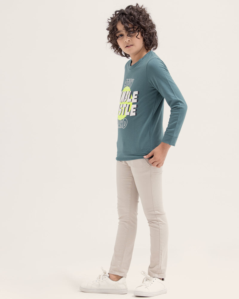 Boys Fashion Sweatshirt - Engine - Buy Now