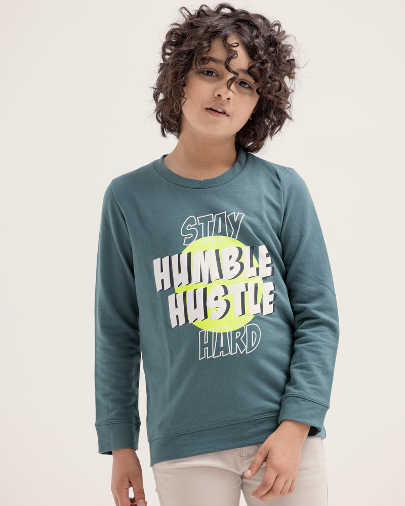 Boys Fashion Sweatshirt - Engine - Buy Now