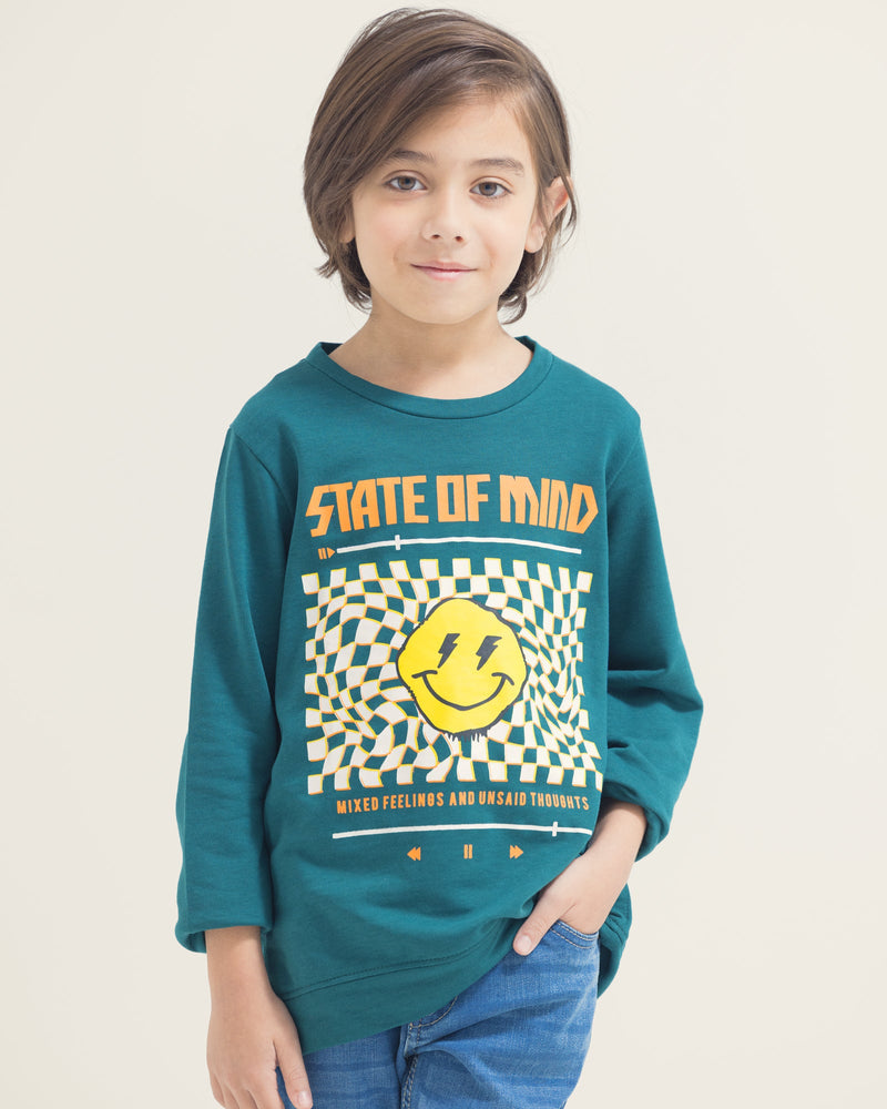 Boys Fashion Sweatshirt - Engine - Buy Now