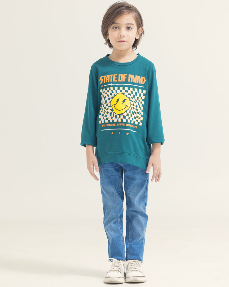 Boys Fashion Sweatshirt - Engine - Buy Now