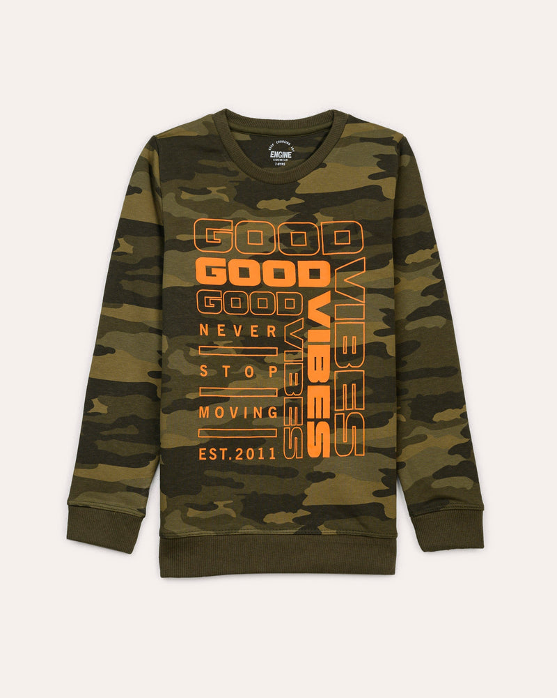 Boys Fashion Sweatshirt - Engine - Buy Now