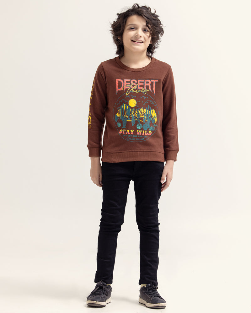 Boys Fashion Sweatshirt - Engine - Buy Now