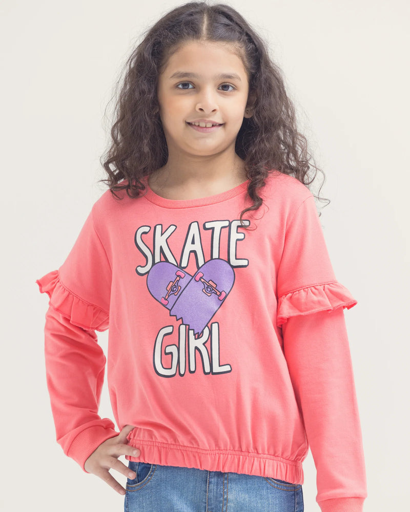Girls Fashion Sweatshirt - Engine - Buy Now