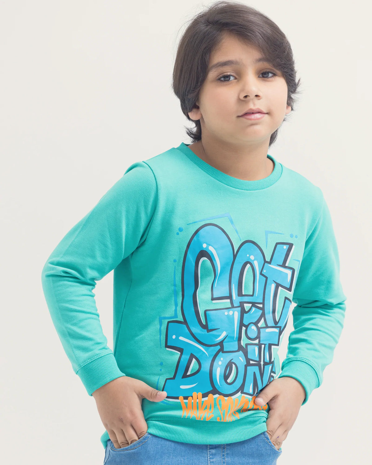 Boys Fashion Sweatshirt - Engine - Buy Now