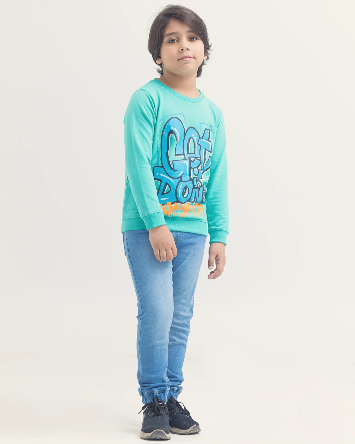 Boys Fashion Sweatshirt - Engine - Buy Now