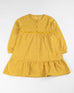 Junior Girl Yellow Color Dress Sweat Shirt