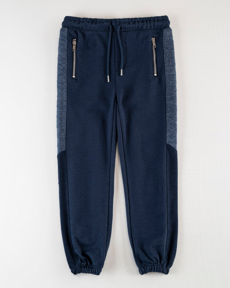 Boys Navy Color Terry Jogger Trouser - Engine - Buy Now