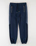 Boys Navy Color Terry Jogger Trouser