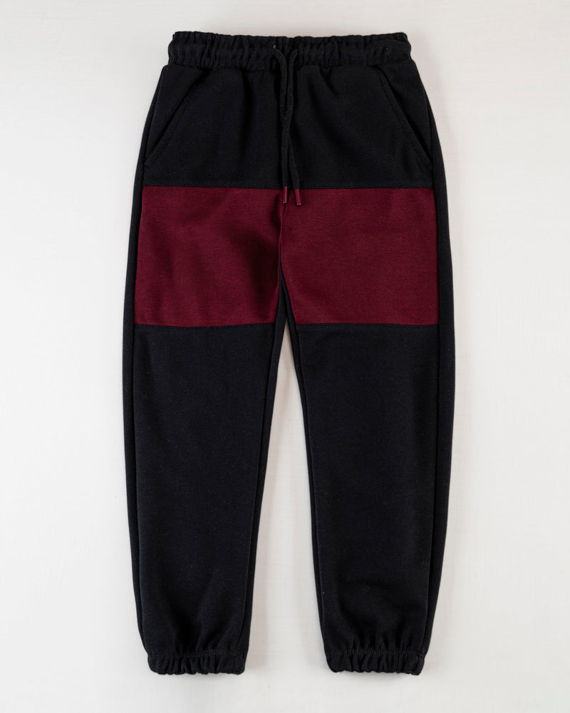 Boys Black Color Scuba Jogger Trouser - Engine - Buy Now