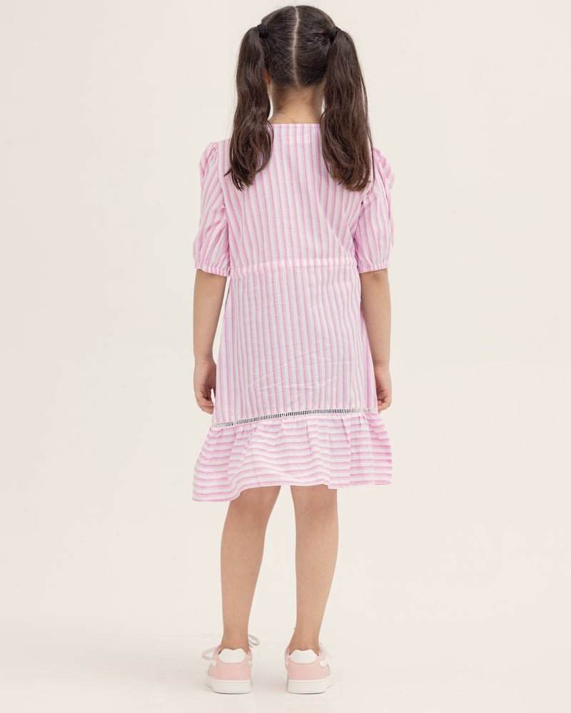 Girls Pink Woven Top - Engine - Buy Now