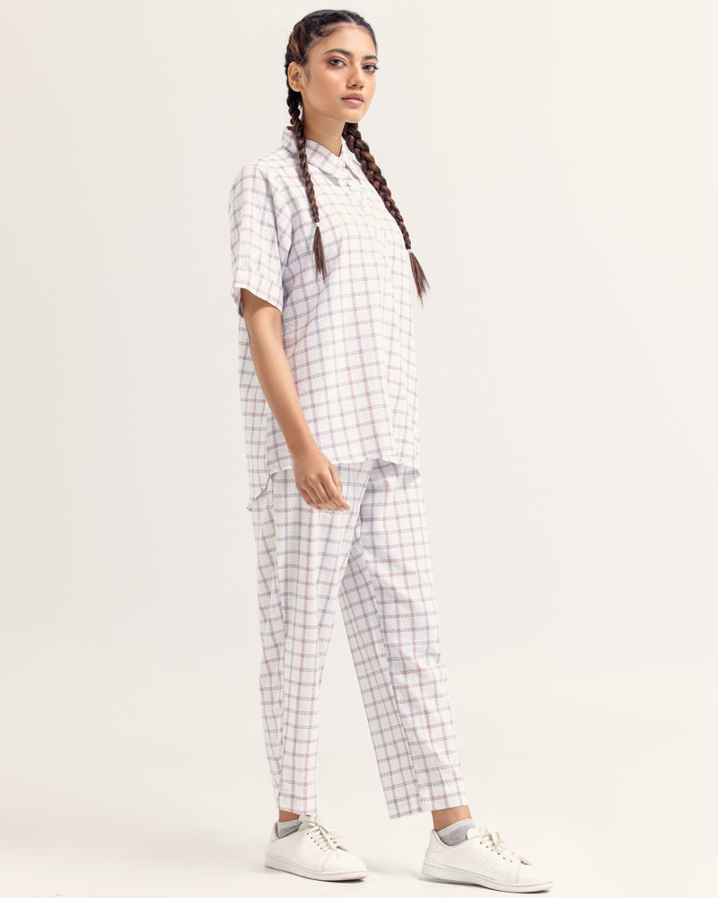 Women Check Matching Set - Engine - Buy Now