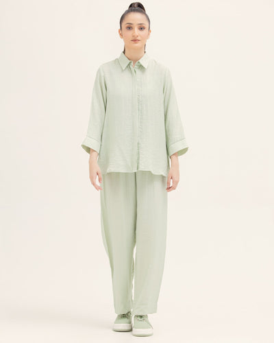 Women Plain Co-ord Set