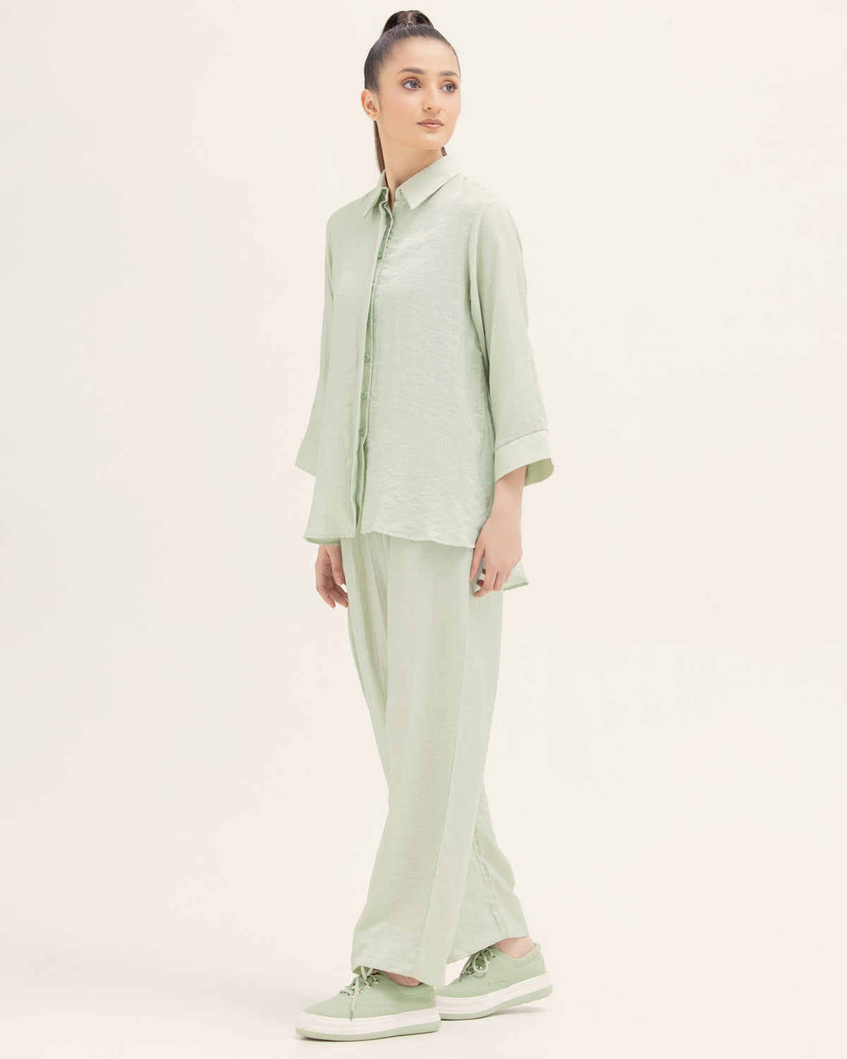 Women Plain Co-ord Set - Engine - Buy Now