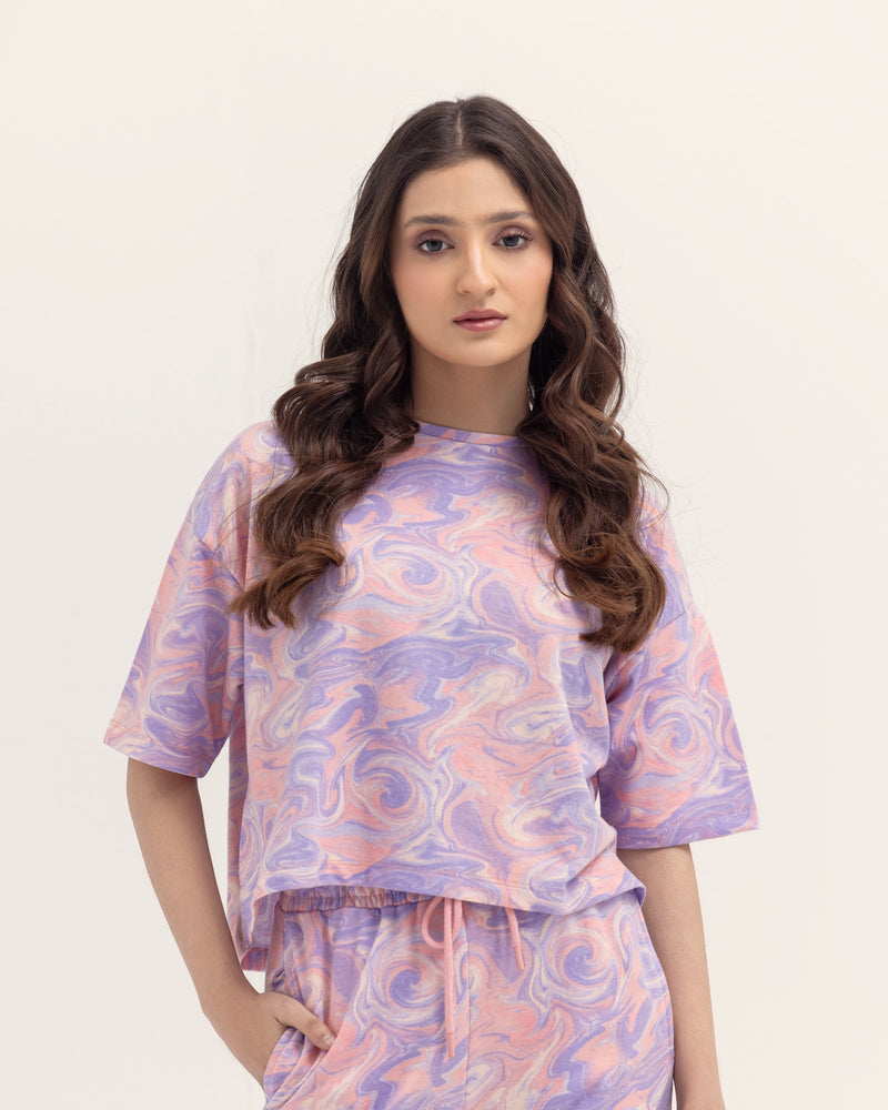 Women Pink Color 2 Piece Knit Suit - Engine - Buy Now
