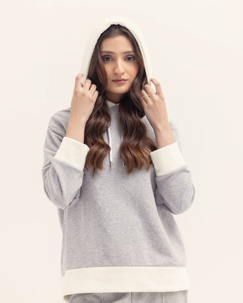 Women Grey Color 2 Piece Knit Suit - Engine - Buy Now