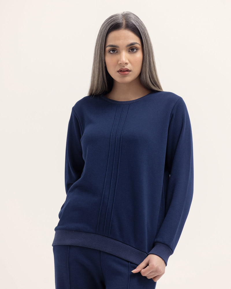 Women Navy Colored Co-ord Set - Engine - Buy Now
