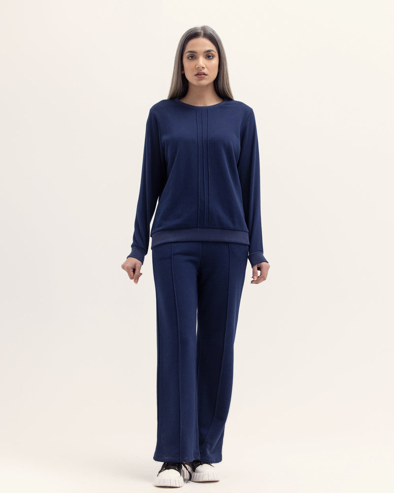 Women Navy Colored Co-ord Set - Engine - Buy Now