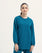 Women Teal Color Terry  2 Piece Knit Suit For WOMEN - ENGINE