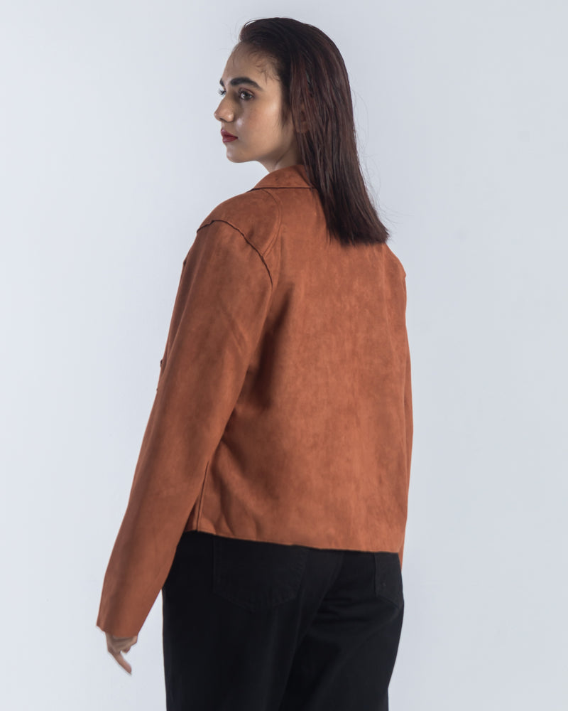 Women Suede Jacket - Engine - Buy Now